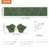 Umelý brečtanový plot 1×5 m, sieťový podklad, posilnené spoje, balkón