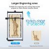 TWO TREES TS2-20 Max 20W Laser Engraver, 6000mm/min Speed, 0.01mm Precision, APP Control, 450x900mm