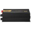 Menič čistý sínus 5000 W 12 V→230 V s lcd a usb pre auto, karavan