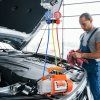 Vákuová pumpa s manometrovou sadou a 3 hadicami 1/4 HP 4 CFM
