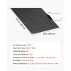 Flexibilný solárny panel 100W monokryštalický 23% IP67 MC4 pre karavan