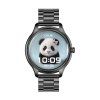 220949 inteligentne hodinky colmi l28 cierne cierny ocelovy remienok