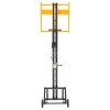 Zdvihák na sadrokartón 68 kg, max panel 1219×4878 mm, s kolieskami