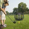 Prenosná pop-up golfová sieť s terčom, podložkou, loptičkami, taškou