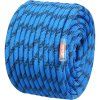 Statické lezecké lano 12.7mm 38m(125ft) 30kn s oceľovými karabínami