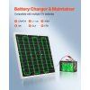 Solárna nabíjačka akumulátora 50W 12V mppt mono panel ip65 pre auto