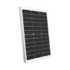 Solárna nabíjačka akumulátora 50W 12V mppt mono panel ip65 pre auto