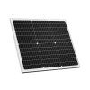 Solárna nabíjačka akumulátora 50W 12V mppt mono panel ip65 pre auto