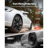 Poklice kolies 19" sada 4 pre model Y 2025 10-ramenné ABS matná čierna