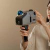 3DMakerpro Eagle Max LiDAR 3D Scanner, 2cm Accuracy, 8K Ultra Imaging, Up to 140m Range, 3.5-inch Screen