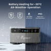 FOSSiBOT FBP1200 Portable Power Station + Expansion Battery Pack