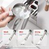 HiBREW H13 Semi-automatic Coffee Machine, Touchscreen, 20 Bar Pressure, Multi-function Brewing Modes, Adjustable Drip Tray - Silver