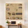 Lamelový panel mdf 4×4ft, modulový, nastaviteľný, na vystavenie