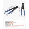 Krimpovacie kliešte 1.2–3.17 mm, pre hliníkové a medené objímky