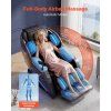 Masážne kreslo 3D, zero-gravity, výsuvná opierka nôh, vyhrievanie