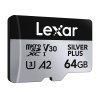 230819 2 karta pamate lexar high performance silver plus microsdxc 64gb adapter