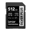 230810 pamatova karta lexar professional silver plus sdxc 512 gb