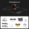ATOMSTACK A10 Pro V2 10W Laser Engraver, 400mm/s High Speed, 0.01mm Precision, 0.06*0.08mm Spot, 410*380mm