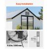 Stenový ventilátor 268 mm 812 CFM, automatické žalúzie, nízka hlučnosť