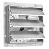 Výfukový ventilátor na stenu 312 mm, 1250 CFM, automatické žalúzie