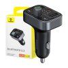 233819 fm transmitter baseus s 09 pro bluetooth cierny