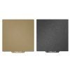 2pcs Creality PEI Magnetic Plate, Double-Sided, 235*235mm  - Golden + Black