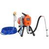 Airless striekací stroj 1500 W, 3300 PSI, hadica, tyč, trysky