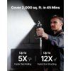 Airless striekací stroj 650 W, 3000 PSI, s vozíkom a hadicou