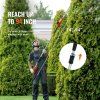 Akumulátorové nožnice na živý plot 20V teleskopická tyč, čepeľ 18 inch