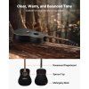Akustická dreadnought gitara 41 in/1041.4 mm čierna, pre dospelých