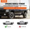 Bočné nášľapy 6" nerez 201, 500LBS, 2 piece pre crew cab 2019-2024