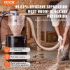 Cyklónový separátor prachu s kovovou nádržou, 4" retrofit 2" o.d., 50l