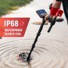KAIWEETS EXPLORER X II Metal Detector, 4 Detection Modes, LCD Screen, Adjustable Long Stem, IP68 Waterproof Coil