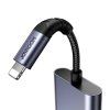 143010 5 audio adapter ugreen us211 lightning na audio adapter mini jack 3 5 mm 0 1 m cierny
