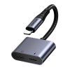 143010 13 audio adapter ugreen us211 lightning na audio adapter mini jack 3 5 mm 0 1 m cierny