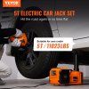 Elektrický hydraulický zdvihák 5 t 12V s rázovým kľúčom a kompresorom