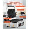 Elektrický panini gril 2200W nerez 34×23 cm s reguláciou teploty