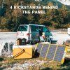 Flashfish TSP 18V/100W Foldable Solar Panel Portable Solar Charger with DC/USB Output
