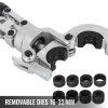 Hydraulické lisovacie kliešte 6T pre pex trubky 16/20/25/32 mm
