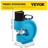 Hydraulický dierovač 35T pre medené zbernice L/H, wolfrámová oceľ