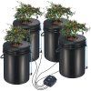 Hydroponický systém DWC 4 vedrá 5-Gallon s čerpadlom a indikátorom