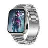 165938 inteligentne hodinky colmi p80 ocelove a strieborne