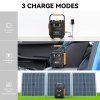 Flashfish A201 200W Portable Power Station, 172.8WH/48000mAh Solar Generator Backup Battery Pack with 220V AC Sockets - EU Plug