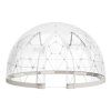 Geodetický bublinový stan 2.9 × 1.75 m, pvc, 2–4 osoby, s oknom