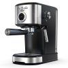HIBREW H5A Semi Automatic Coffee Machine, 1.2L Water Tank, 15Bar & Smart Brew