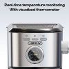 HIBREW H5A Semi Automatic Coffee Machine, 1.2L Water Tank, 15Bar & Smart Brew