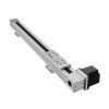 Lineárny aktuátor s vodiacou lištou a remeňom, zdvih 600 mm, nema34