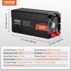 Menič 12 V DC na 230 V AC, 5000 W, 2×230 V AC, 2×USB, USB‑C, LCD