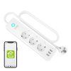 152999 5 inteligentna napajacia lista gosund p1 plus wifi 3x ac schuko 3x usb a tuya