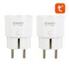 126556 3 inteligentna zastrcka wifi gosund sp111 3680w 16a tuya 2 pack